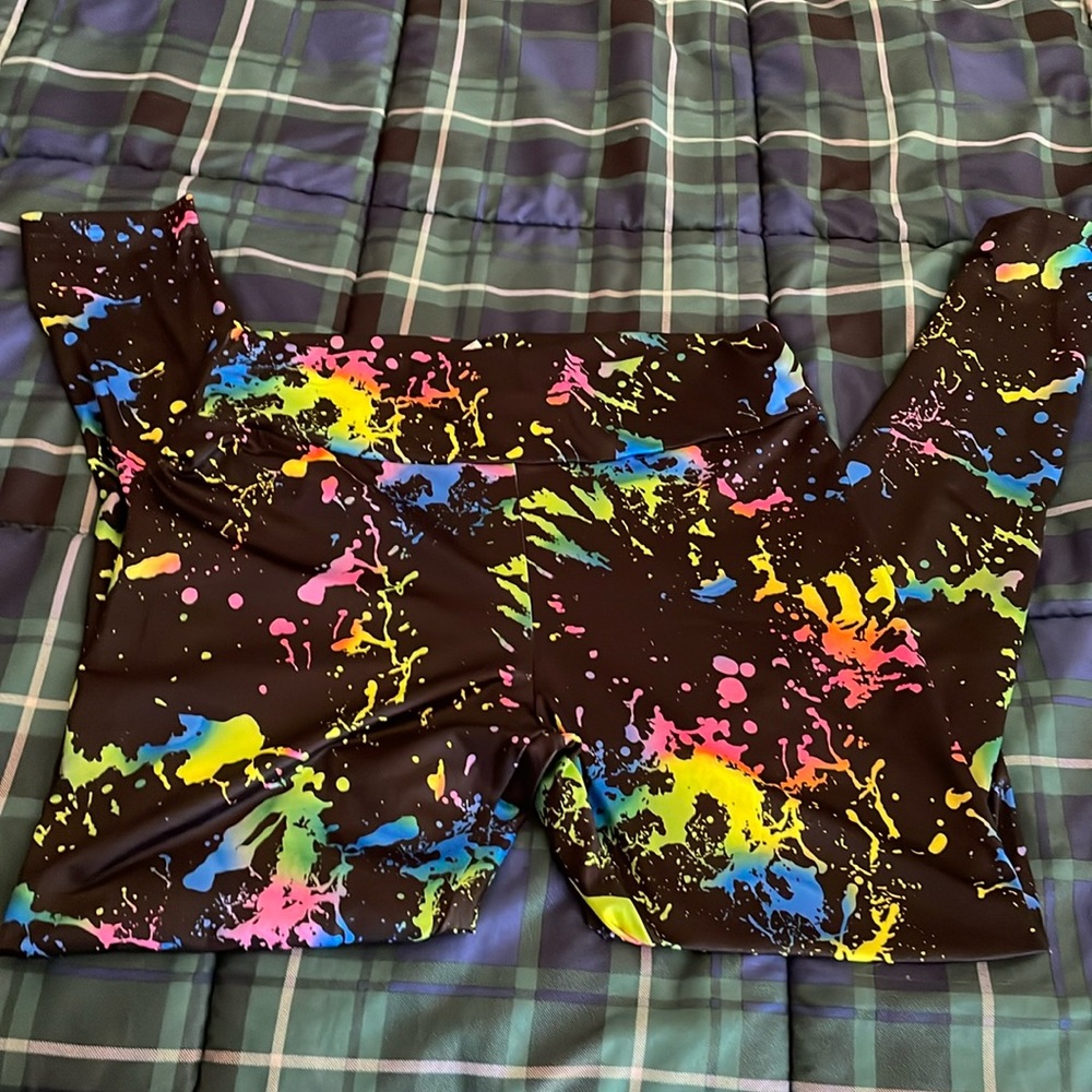 SHEIN Color Splash Leggings size L